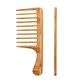 Bamboo wide-tooth comb
